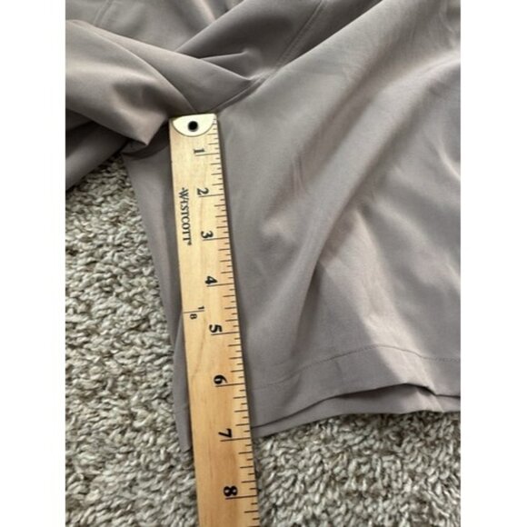 CALIA Women's Truelight Cargo Bermuda Short Elastic Wasit Pockets Gray Small - Picture 15 of 16